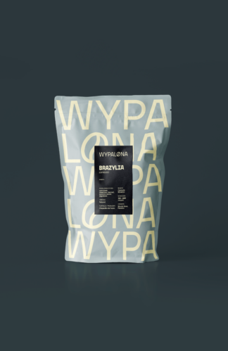 Opakowanie 250g kawy speciality espresso Brazylia z mikroregionu Chapadao de Ferro