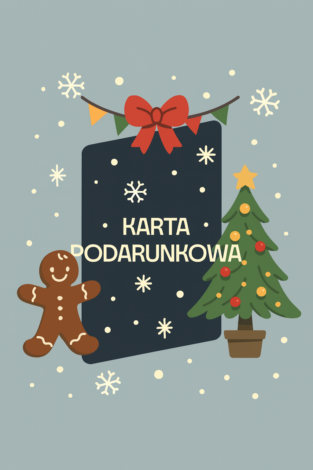 karta podarunkowa na zakupy w sklepie